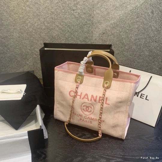 First Bag Ru BAG LARGE SHOPPING CHANEL 0714